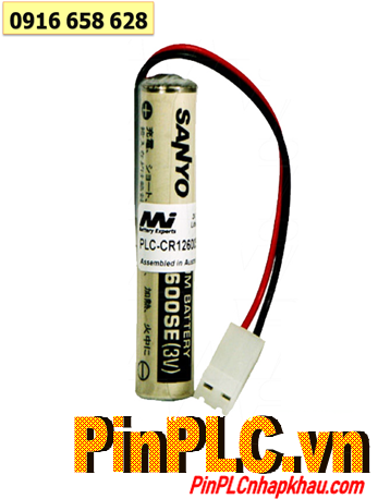 Sanyo CR12600SE, Pin nuôi nguồn Sanyo CR12600SE lithium 3v /Xuất xứ NHẬT 
